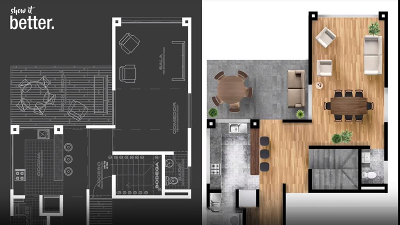 Architecture Floor Plan in EGO Group