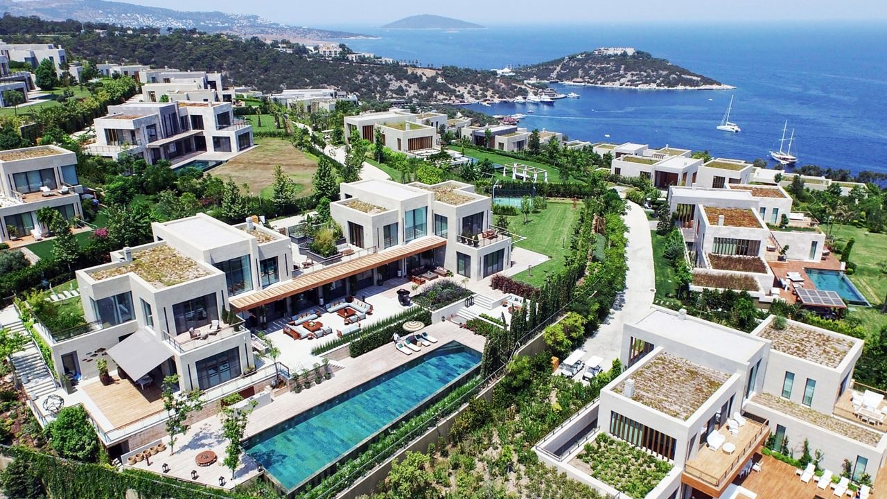 Thiết kế cảnh quan resort Mandarin Oriental Hotel and Residences Bodrum