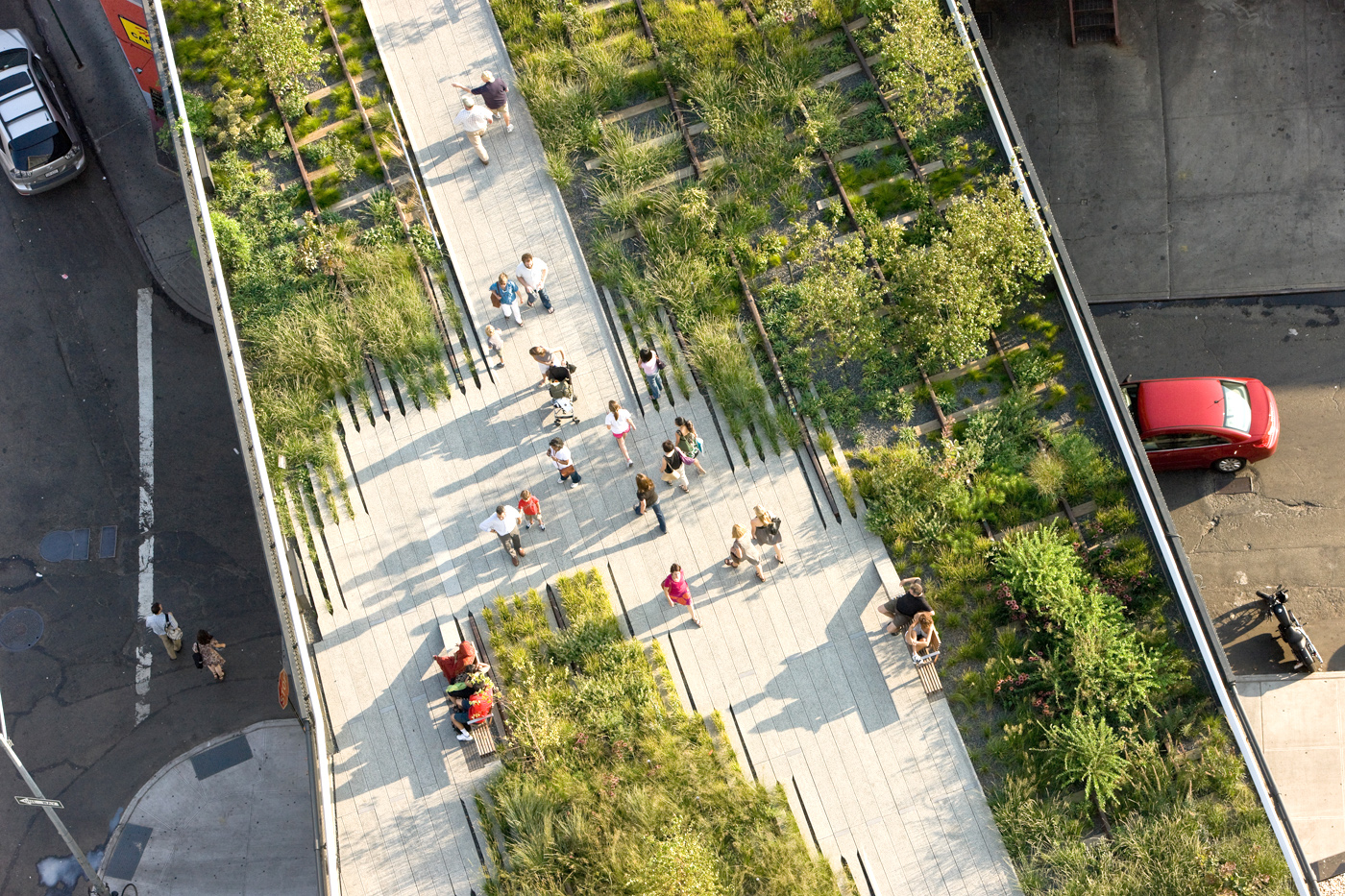 High Line sau khi được thiết kế lại