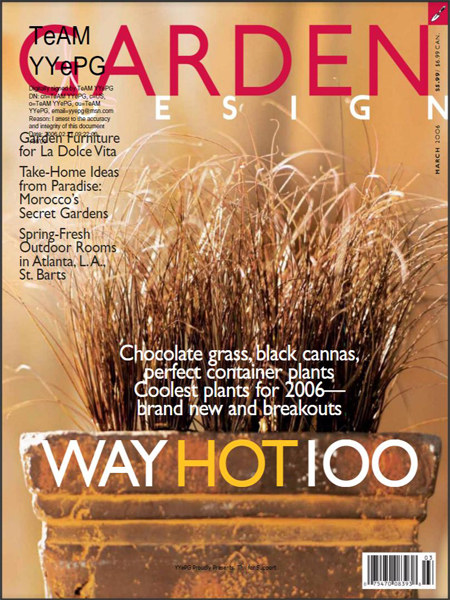 Garden Design Magazine - March 2006 - Thiết kế sân vườn