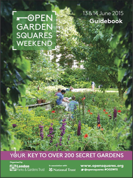 Open Garden Squares Weekend Guidebook 2015 - Thiết kế sân vườn