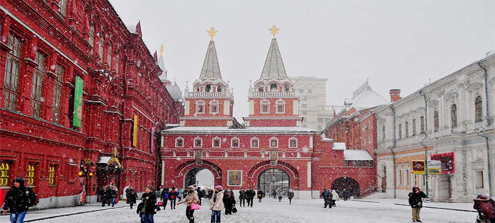 Sắc màu trong cảnh quan - Quảng trường Đỏ, Moskva