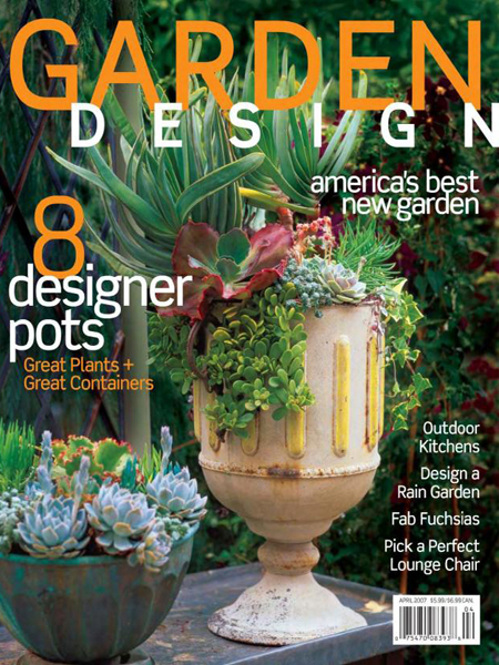 Garden Design 2007.04 – 8 designer pots