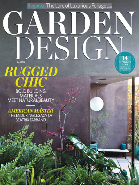 Garden Design 2013.04 – Rugged Chic