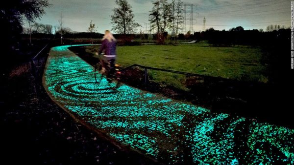 thiết kế chiếu sáng cảnh quan cho con đường đia xe đạp ở Hà Lan 01