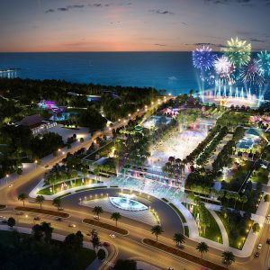 EGO kết hợp WATG thiết kế cảnh quan Sun Carnival Plaza quảng trường hiện đại bậc nhất tại TP Hạ Long xinh đẹp