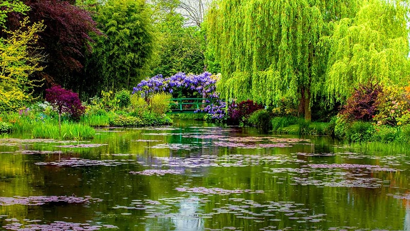 Spring in MONET’S GARDEN – Giverny, France, by Dean and Dudley Evenson