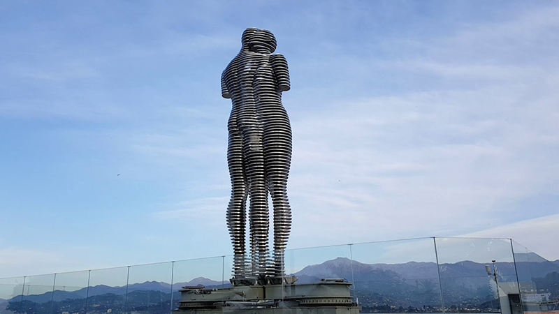 Kinetic Sculpture in Batumi, Georgia