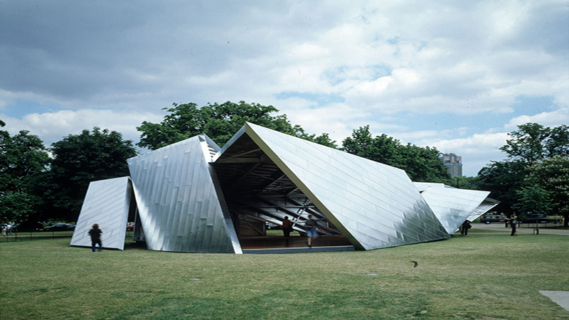 Serpentine Gallery Pavilion 2001 by Daniel Libeskind