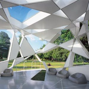 Serpentine Gallery Pavilion 2002 by Toyo Ito and Cecil Balmond