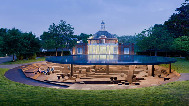 Serpentine Gallery Pavilion 2012 by Herzog and de Meuron and Ai Weiwei