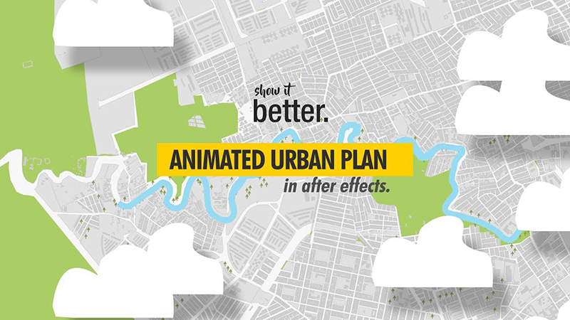 Animated Urban Plan in After Effects (level up your plan game for real)