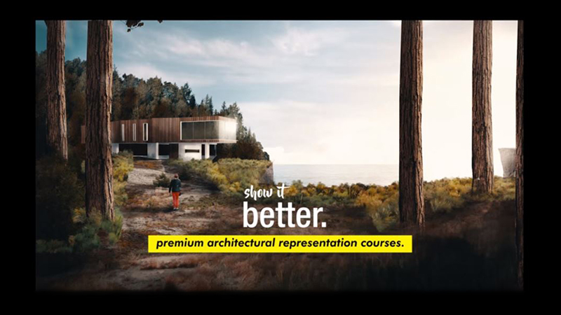 Photoshop Visualization for Architects – Premium Course