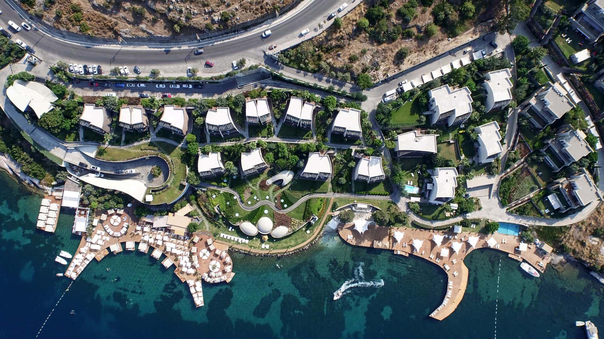 thiết kế cảnh quan resort Swissotel Bodrum Beach