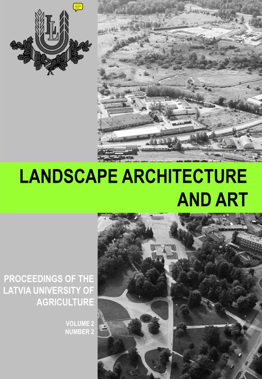 Landscape Architecture and Art